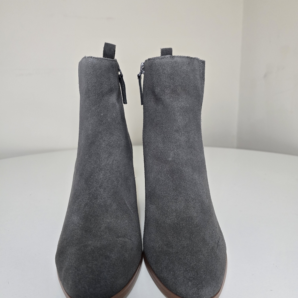 Violet & Red Suede Boots Size 7